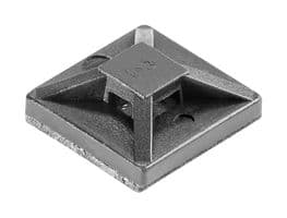 151-04461 MAGMB2-PA66/NDFEBR5-BK - HELLERMANNTYTON - 151-04461 MAGMB2-PA66/NDFEBR5-BK - Cable Tie Mount, Magnet, Black, Nylon 6.6 (Polyamide 6.6), Neodymium Alloy R5, 13 mm, 13 mm