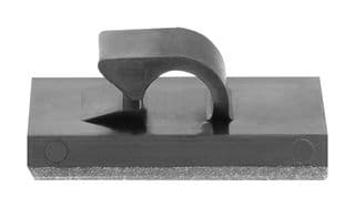 151-04463 MAGRB5-PA66/NDFEBR5-BK - HELLERMANNTYTON - 151-04463 MAGRB5-PA66/NDFEBR5-BK - Fastener, Magnet with Adhesive Backed Cable Clip, 5 mm