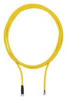 533121 - PILZ - 533121 - Sensor Cable, A Coded, Yellow, M8 Receptacle, Free End, 4 Positions, 5 m, 16.4 ft