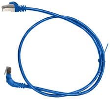 RJE1Y1691595A401 - AMPHENOL COMMUNICATIONS SOLUTIONS - RJE1Y1691595A401 - Ethernet Cable, 8P8C, PVC, Cat5e, 90° RJ45 Plug to RJ45 Plug, FUTP (Foiled Unshielded Twisted Pair)