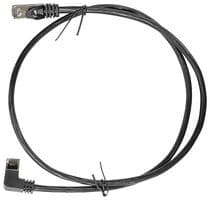 RJE1Y22915D5G401 - AMPHENOL COMMUNICATIONS SOLUTIONS - RJE1Y22915D5G401 - Ethernet Cable, 8P8C, PVC, Cat6, 90° RJ45 Plug to RJ45 Plug, UFTP (Unshielded Foiled Twisted Pair)