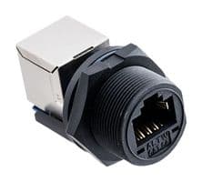 RCP-6APFFH-SCM7001 - AMPHENOL LTW - RCP-6APFFH-SCM7001 - In-Line Adapter, 8P8C, Cat6a, RJ45, RJ45 Jack, RJ45 Jack