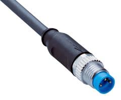 YM8U13-050UA1XLEAX - SICK - YM8U13-050UA1XLEAX - Sensor Cable, A Coded, M8 Plug, Free End, 3 Positions, 5 m, 16.4 ft
