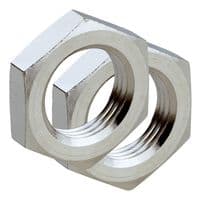 BEF-MU-M12 - SICK - BEF-MU-M12 - Hexagon Nut, Sensor, Nickel Plated Brass, M12, 2 Pieces