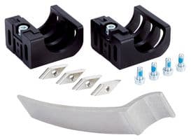 BEF-1SHAHBKU2 - SICK - BEF-1SHAHBKU2 - Mounting Kit, Sensor, FlexFix Bracket/Rhombus Sliding Nut/12 mm Screws/5.3 mm Washer, Plastic