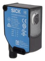 KTS-WB81141142ZZZZ - SICK - KTS-WB81141142ZZZZ - Contrast Sensor, 13mm, 470nm Red/525nm Green/625nm Blue LED, Digital-Push Pull, NPN/PNP LO/DO