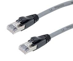 TRD626ASZ-GRY-3F - L-COM - TRD626ASZ-GRY-3F - Ethernet Cable, 10 Gigabit, 26AWG, Cat6a, RJ45 Plug to RJ45 Plug