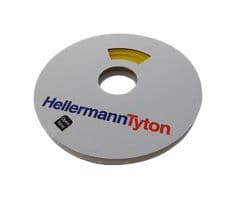 553-42450 TULT24-8YE-PO-X-YE - HELLERMANNTYTON - 553-42450 TULT24-8YE-PO-X-YE - Heat Shrink Tubing, 3:1, 0.945 ", 24 mm, Yellow, 85.3 ft, 26 m
