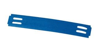 556-26500 TTAGMC11BEX65S-PO/MET-BU - HELLERMANNTYTON - 556-26500 TTAGMC11BEX65S-PO/MET-BU - Wire Marker, Tag, Blank (No Legend), Blue, 11mm x 65mm