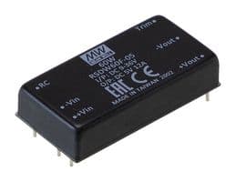 RSDW60F-24 - MEAN WELL - RSDW60F-24 - Isolated Through Hole DC/DC Converter, Railway, Bus, Industrial, Telecom, DIP, 4:1, 60 W