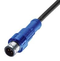 UMC-05BMMM-PL8A01 - AMPHENOL LTW - UMC-05BMMM-PL8A01 - Sensor Cable, Push Pull, Circular Plug, Free End, 5 Positions, 1 m, 3.3 ft