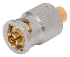 3821-60008 - AMPHENOL SV MICROWAVE - 3821-60008 - RF / Coaxial Connector, SMPS Coaxial, Straight Jack, Solder, 50 ohm, 0.047" Flexible