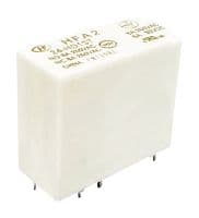HFA2/24-2ZST - HONGFA - HFA2/24-2ZST - Safety Relay, 24 VDC, DPDT, HFA2 Series, Through Hole, 6 A, PC Pin