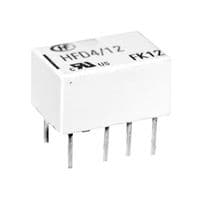 HFD4/5-SR - HONGFA - HFD4/5-SR - Signal Relay, 5 VDC, DPDT, 2 A, HFD4 Series, Surface Mount, Non Latching