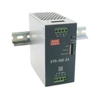 XTR-480-24 - MEAN WELL - XTR-480-24 - AC/DC DIN Rail Power Supply (PSU), Screw Terminal, ITE, Industrial & Laboratory Equipment, 1 Output