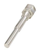 A/M4" - ACI - A/M4" - Thermowell, Machined, 6.6mm Bore, 304 SS, 101.6mm Insertion Length, 16.002mm Stepped Shank, 110.3bar