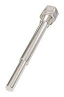 A/M12" - ACI - A/M12" - Thermowell, Machined, 6.6mm Bore, 304 SS, 304.8mm Insertion Length, 16.002mm Stepped Shank, 110.3bar