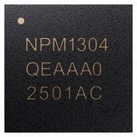 NPM1304-QEAA-R - NORDIC SEMICONDUCTOR - NPM1304-QEAA-R - Multifunction PMIC, 2 LDO, 4 Output, 2 DC/DC Converter, 5.5V Supply, QFN