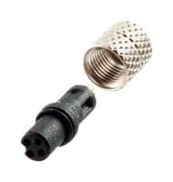 850-004-203RSS1 - NORCOMP - 850-004-203RSS1 - Sensor Connector, VULCON M5 Series, M5, Female, 4 Positions, Solder Socket, Straight Cable Mount