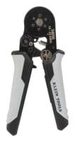34056 - KLEIN TOOLS - 34056 - Crimp Tool, Black/Grey Handle, Ratchet, Klein Tools 22-10AWG Cable Wire and Hex Ferrules