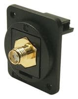 CP30260X - CLIFF ELECTRONIC COMPONENTS - CP30260X - RF / Coaxial Connector, Plastic Frame, Plain, SMA Coaxial, Straight Jack, Screw, 50 ohm, Brass