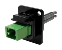 CP30244MB - CLIFF ELECTRONIC COMPONENTS - CP30244MB - Fiber Optic Adapter, 2Port, CSK Holes, Black, Singlemode, Multimode, MMC Jack, MMC Jack