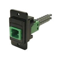CP30744MB - CLIFF ELECTRONIC COMPONENTS - CP30744MB - Fiber Optic Adapter, 2Port, CSK Holes, Black, Singlemode, Multimode, MMC Jack, MMC Jack