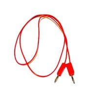 AI-000698-2 - MUELLER ELECTRIC - AI-000698-2 - Banana Test Lead, 2mm Banana Plug, Stackable, 2mm Banana Plug, Stackable, 18 ", 457.2 mm, Red