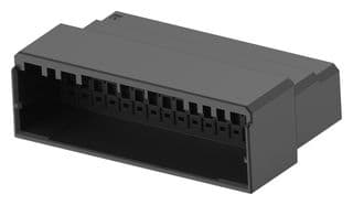 1-1903127-6 - TE CONNECTIVITY - 1-1903127-6 - Connector Housing, 2 Row, Black, Dynamic D-1100D Series, Plug, 32 Ways, 2 mm