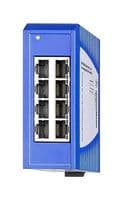 942132002 - HIRSCHMANN - 942132002 - Switch, 8 Ports, Industrial, Unmanaged Fast Ethernet, DIN Rail, RJ45 x 8, 10Mbps, 100Mbps