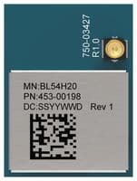 453-00198C - EZURIO - 453-00198C - Bluetooth Module, MHF4 Connector, 2.48 GHz, ADC/GPIO/I2S/I2C/I3C/PDM/PWM/QSPI/SPI/SMIF/UART/USB