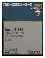 453-00199C - EZURIO - 453-00199C - Wi-Fi & Bluetooth Module, 1216, MHF4L, 5 GHz, HCI, SDIO, UART