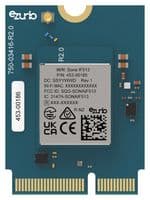 453-00186 - EZURIO - 453-00186 - Wi-Fi & Bluetooth Module, M.2, Key E, 6 GHz, HCI, I2S, PCM, SDIO, UART