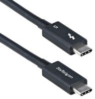 TBLT5MM1M240W - STARTECH - TBLT5MM1M240W - USB Cable, 3ft (1m) Thunderbolt 5 Cable, 80Gbps/Up to 120Gbps, 240W PD, 8K 60Hz, Certified