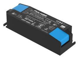 T1A1240070P-25FE - FULHAM - T1A1240070P-25FE - LED Driver, DALI-2 DT6, LED Lighting, 25 W, 54 V, 700 mA, Constant Current, 196 V