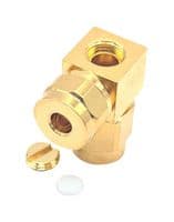 BU-1420203101 - MUELLER ELECTRIC - BU-1420203101 - RF / Coaxial Connector, SMA Coaxial, Right Angle Plug, Solder, 50 ohm, Brass