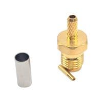 BU-1420304411 - MUELLER ELECTRIC - BU-1420304411 - RF / Coaxial Connector, SMA Coaxial, Straight Jack, Solder, 50 ohm, Copper
