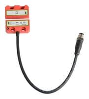 111008 - IDEM - 111008 - Safety Interlock Switch, Idecode, SPC Series, SPST-NO, DPST-NC, Cable with 8 Pin M12 Connector