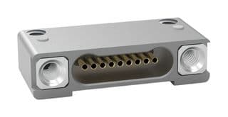 NK-1D2-025-225-TH00 - AIRBORN - NK-1D2-025-225-TH00 - D Sub Connector, 1-Row, Electroless Nickel, Nano D, Receptacle, Airborn NK Series, 25 Contacts