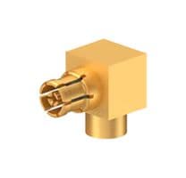 26_SMPM-50-1-2/111_NH - HUBER+SUHNER - 26_SMPM-50-1-2/111_NH - RF / Coaxial Connector, SMPM Coaxial, Right Angle Jack, Crimp, 50 ohm