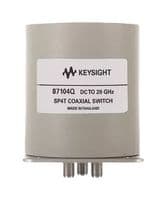 87104Q/-024/-161 - KEYSIGHT TECHNOLOGIES - 87104Q/-024/-161 - Coaxial Switch, Low PIM, SP4T, 0.6975 dB Insertion Loss, 65 dB Isolation, 26.5 GHz, 87104 Series