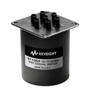 87106A/-024/-161 - KEYSIGHT TECHNOLOGIES - 87106A/-024/-161 - Coaxial Switch, SP6T, SMA Female, 0.36 dB Insertion Loss, 100 dB Isolation, 4 GHz, 87106 Series