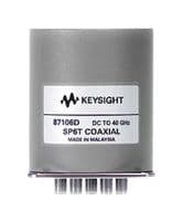 87106D/-024/-161 - KEYSIGHT TECHNOLOGIES - 87106D/-024/-161 - Coaxial Switch, SP6T, 2.92mm Coaxial Female, 1.1 dB Insertion Loss, 65 dB Isolation, 40 GHz