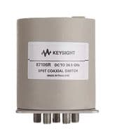 87106R/-024/-161 - KEYSIGHT TECHNOLOGIES - 87106R/-024/-161 - Coaxial Switch, Low PIM, SP6T, 0.6975 dB Insertion Loss, 65 dB Isolation, 26.5 GHz, 87106 Series