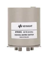 87606Q/-161 - KEYSIGHT TECHNOLOGIES - 87606Q/-161 - Coaxial Switch, Low PIM, 5-Port, SMA Female, 1 dB Insertion Loss, 70 dB Isolation, 20 GHz
