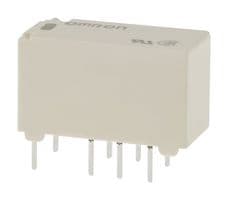 G6S-2 DC5 - OMRON ELECTRONIC COMPONENTS - G6S-2 DC5 - Signal Relay, Compact, 5 VDC, DPDT, 2 A, G6S Series, Through Hole, Non Latching