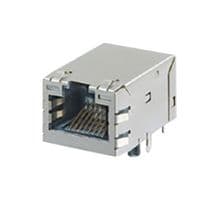 93628-3725 - MOLEX - 93628-3725 - Modular Connector, RJ45 Jack, 1 x 1 (Port), 8P8C, Panel Mount, Through Hole Mount