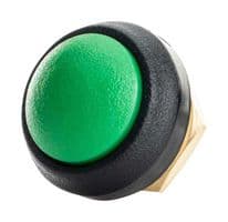 48-1-RB-N-GR-B - ITW SWITCHES - 48-1-RB-N-GR-B - Industrial Pushbutton Switch, Bushing, 48-EM Series, 13.6 mm, SPST-NO-DB, Momentary, Round Domed