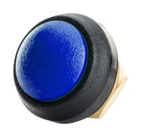 48-1-RB-N-BL-B - ITW SWITCHES - 48-1-RB-N-BL-B - Industrial Pushbutton Switch, Bushing, 48-EM Series, 13.6 mm, SPST-NO-DB, Momentary, Round Domed