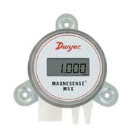 MSX-W20-PA-LCD - DWYER - MSX-W20-PA-LCD - Pressure Transmitter, Differential, Tube, 0.5 Inch-H2O, 1/8", 3/16", 1/4", 5mm, 6mm